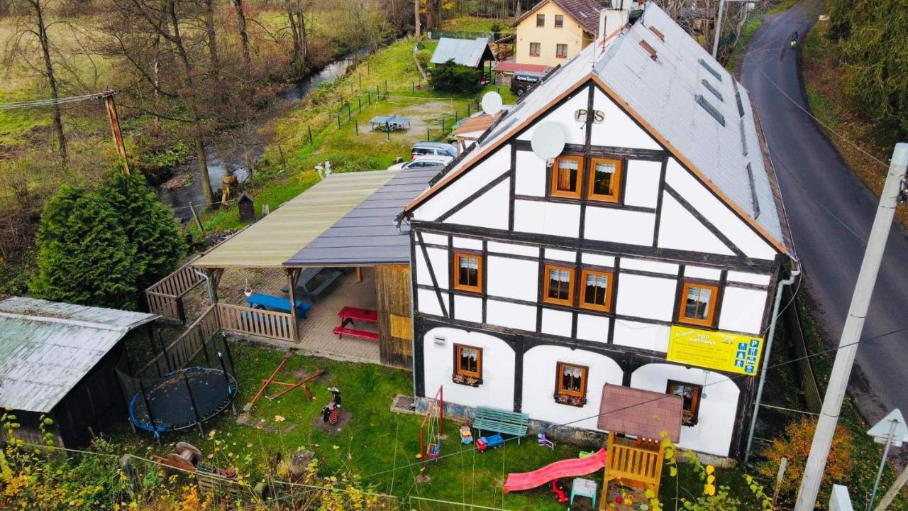 Pension Pod Kastany Srbska Kamenice Exterior photo