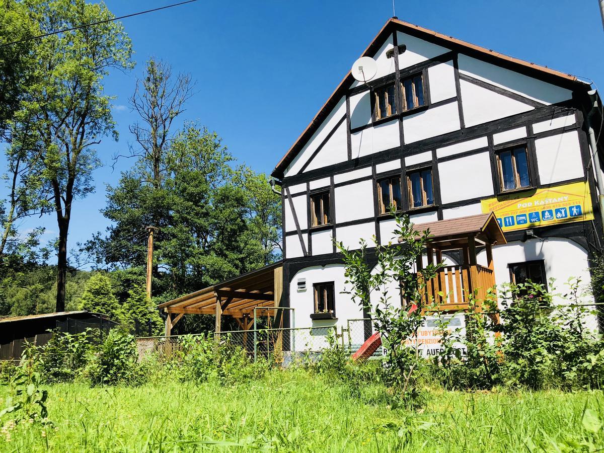 Pension Pod Kastany Srbska Kamenice Exterior photo